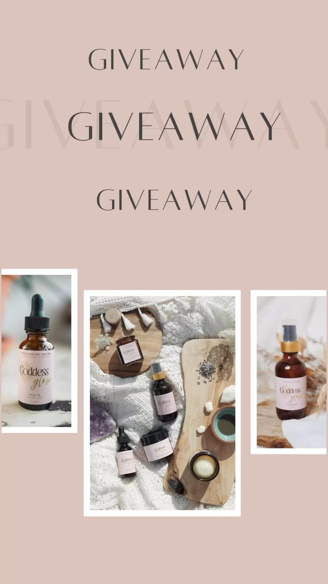 Giveaway✨ 

I’m gifting a Goddess Glow product for hitting 1,000 followers. My page is slowly growing and I’m grateful for that. So here’s to celebrating that!!

Rules to enter the giveaway~
1. Follow me 
2. Tag a friend (Tag multiple friends to increase your chance to win. Enter each tag as a new comment)
3. Share any of Goddess Glow’s posts to your story, with a few personal words (Share multiple times, on your story to increase your chances of winning) 

That’s it! A winner will be selected on January 19th @8pm. The winner gets to select a full size product of their choice from the Goddess  Glow skincare line✨ 

#Giveaway #SkincareGiveaway #OrganicSkincareGiveaway #TagFriendBelow
#NaturalSkincareProducts #NJGiveaway #NaturalSelfcareProducts