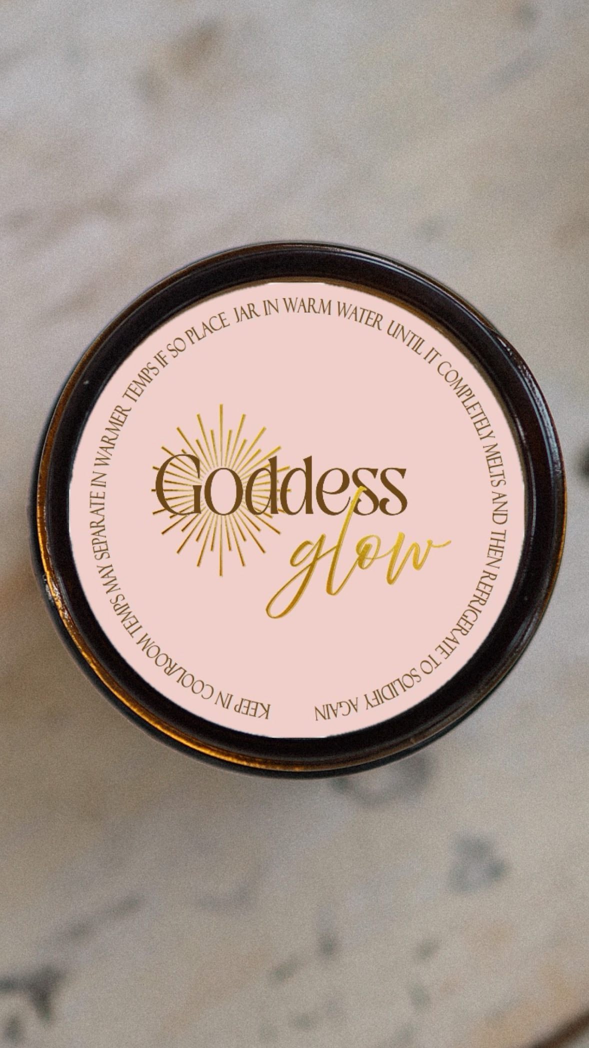 Any Goddess Glow products that are whipped or cream form will melt in warm/hot temperatures. Don’t worry it didn’t go bad. This could happen with the moisturizer, body butter, mama butter or lip balm. If it melts all you have to do is put in the refrigerator for a few mins to make it solidify again. The consistency will be a little different but it’ll still have the same benefits and work the same way. If your consistency got a little chunky, has tiny balls in it. Then place your jar in a bowl of hot water until it completely melts and then place in the refrigerator for a few minutes to solidify again. Let me know if you have any questions about this. 

#GoddessGlow #WhippedBodyButter #NaturalMoisturizer #MamaButter #MeltedButters #LipBalm #OrganicSkincare #NaturalSkincare